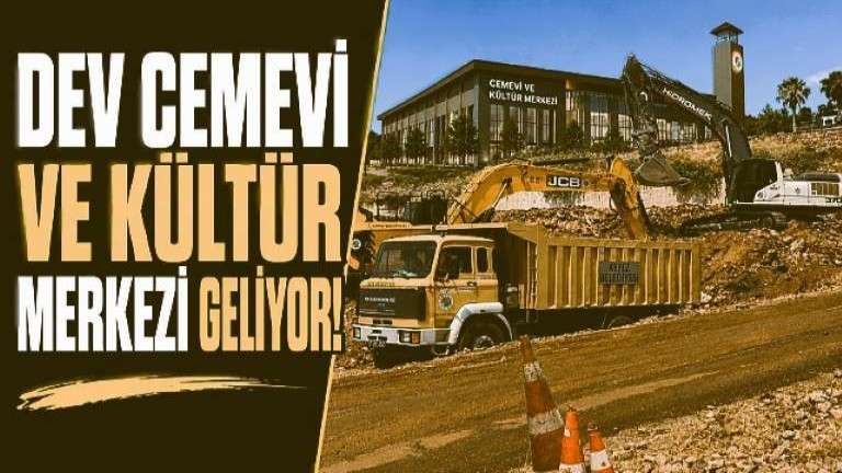 antalya kepez e cemevi yapılıyor